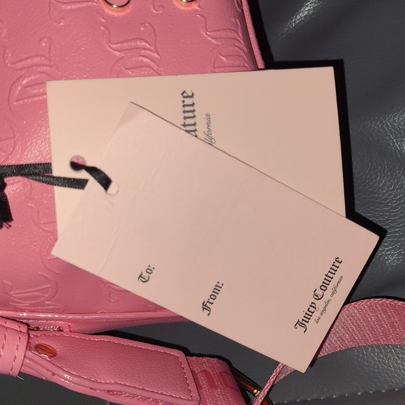 Juicy Couture Pink Embossed Women's Bag - Picture 8 of 13